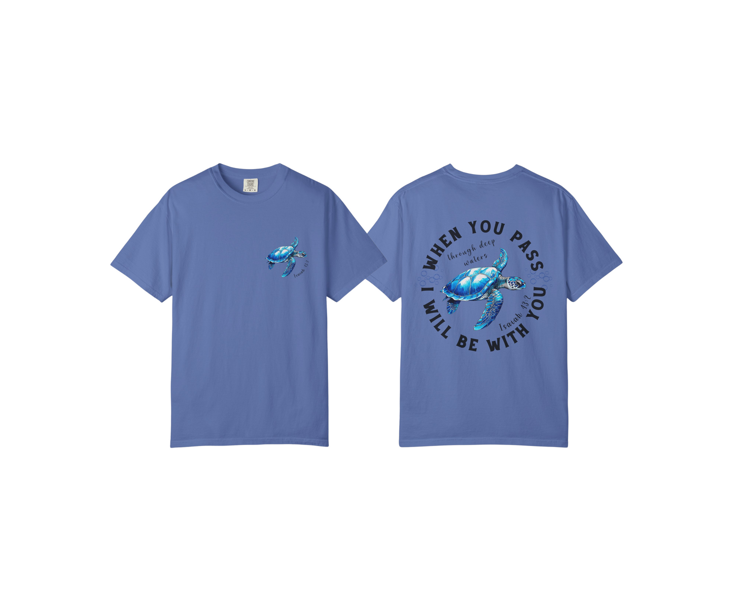Isaiah 43:2 Deep Waters T-Shirt