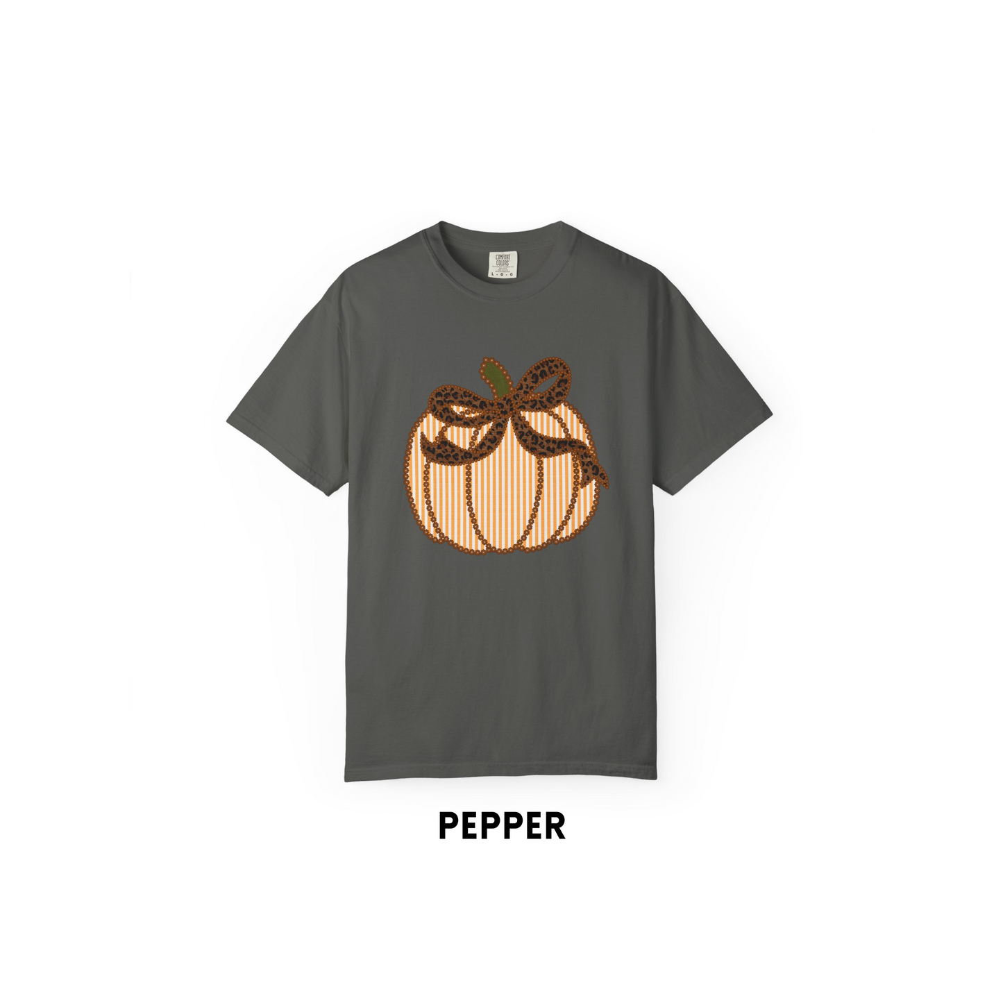 Coquette Leopart Pumpkin Tee