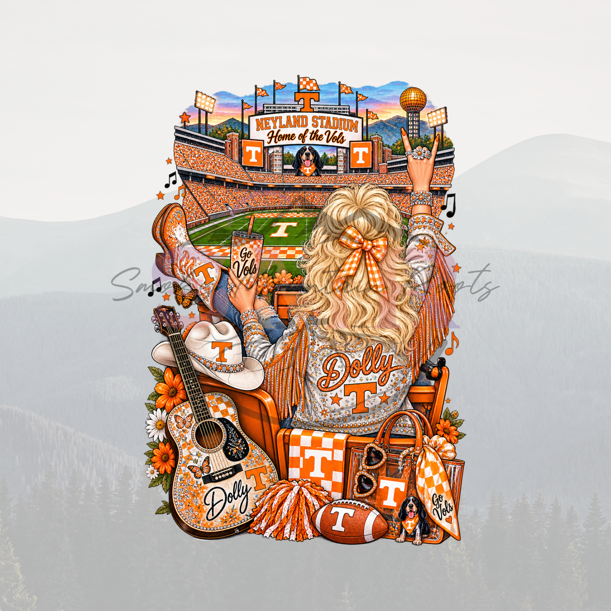 Neyland Queen DTF Print 11in