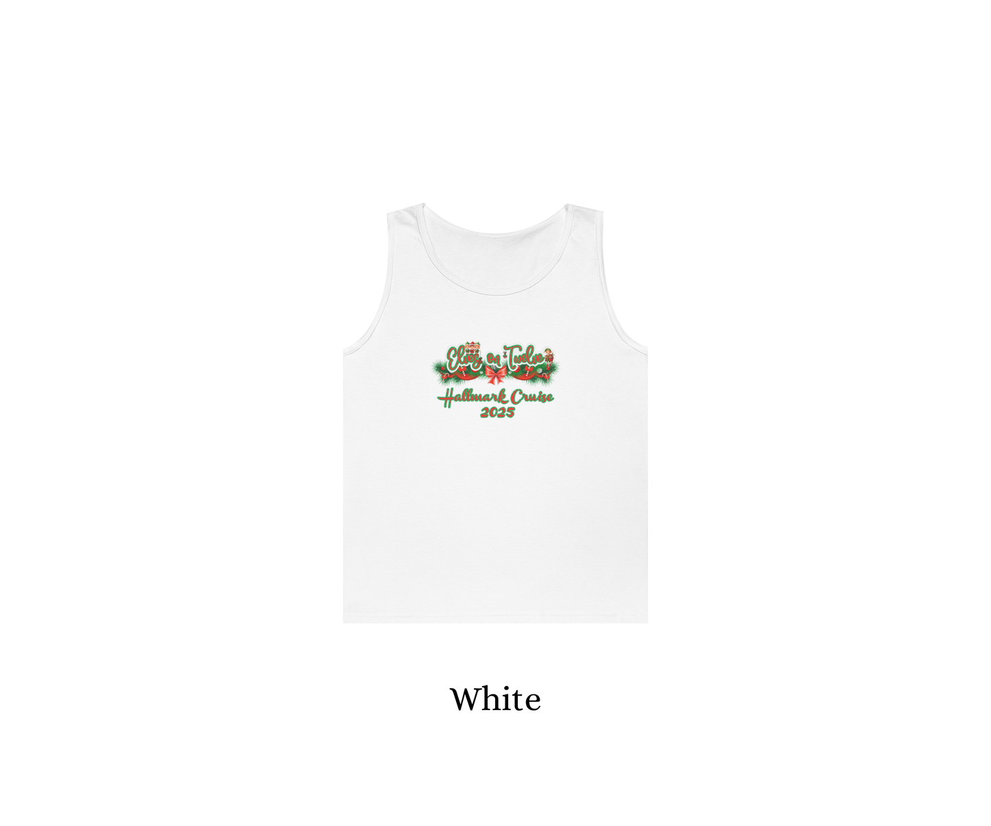 Elves on 12 Wreath Tank top