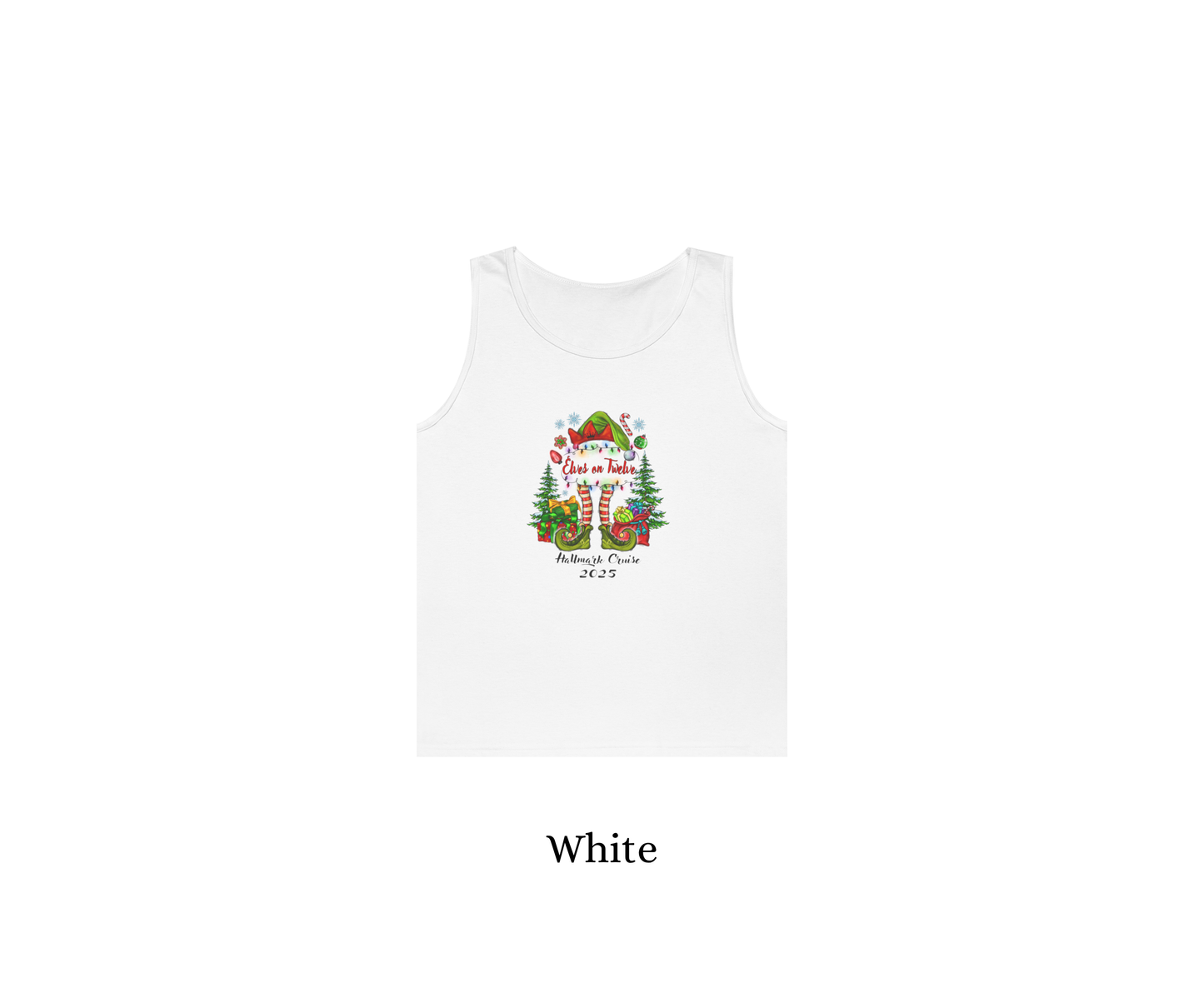 Elves on 12 Elve Tank Top
