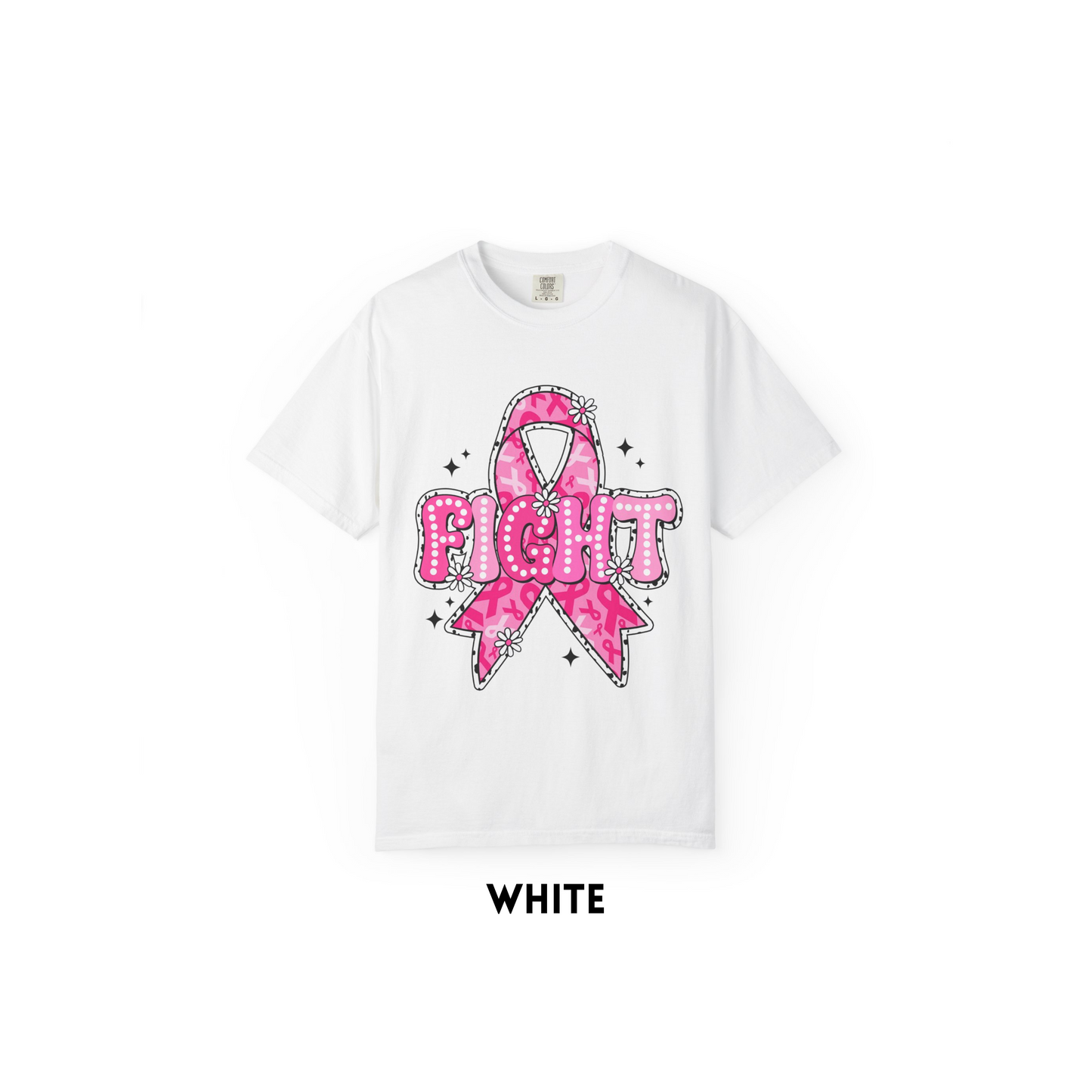 Fight Breast Cancer Ribbon Tee