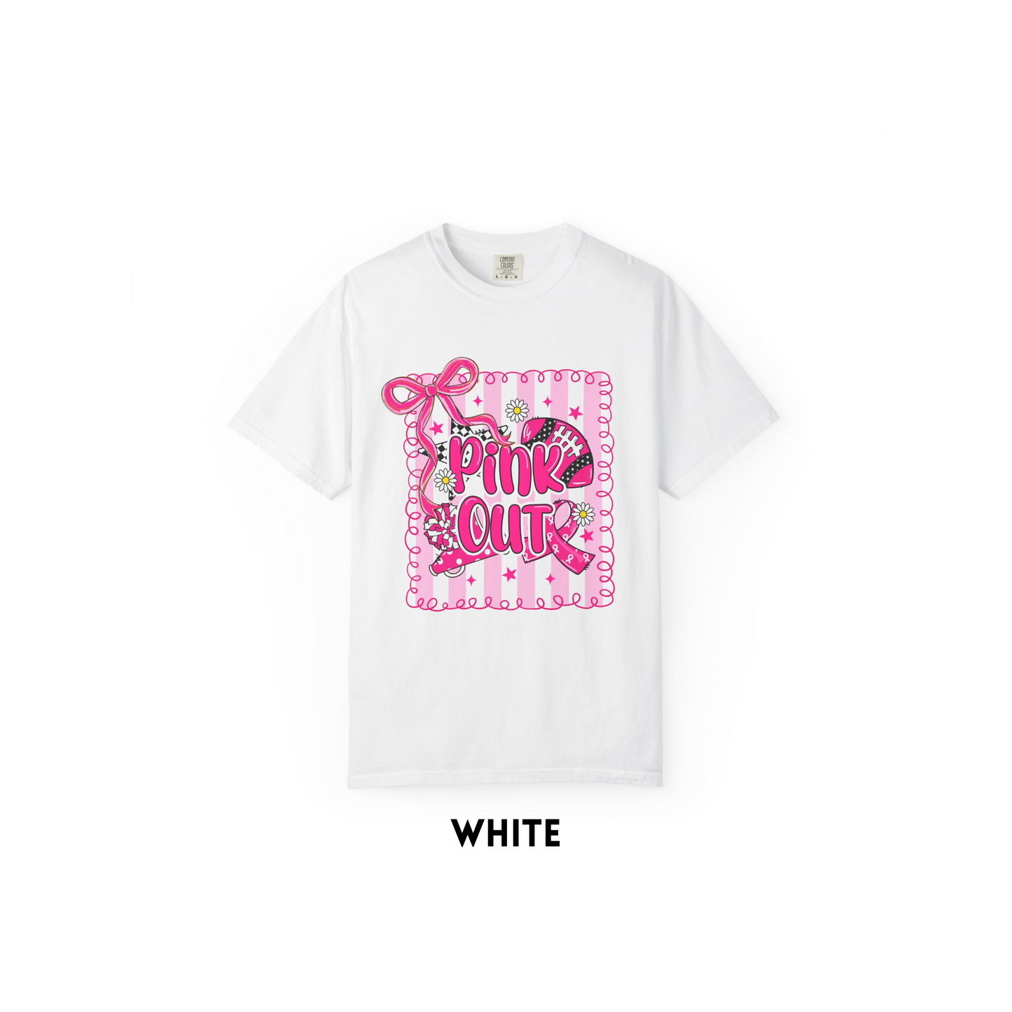 Pink Out Football Tee