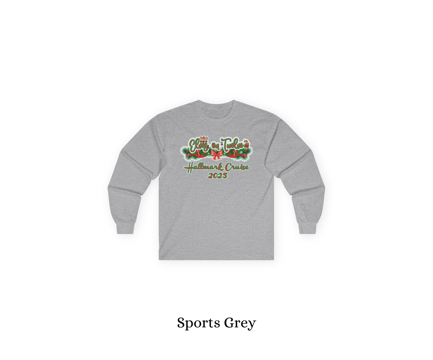 Elves on 12 Wreath Longsleeve