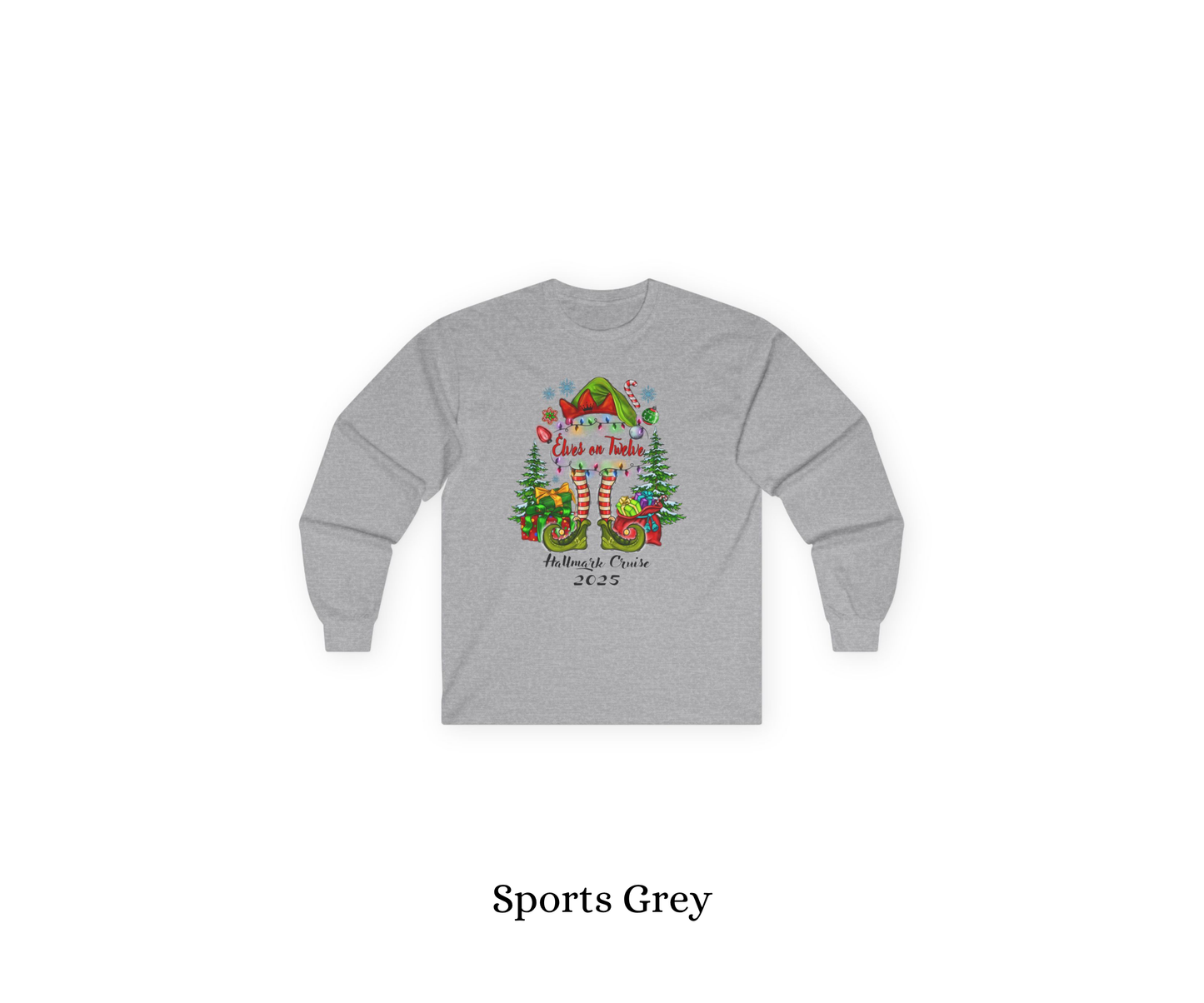 Elves on 12 Elve Longsleeve