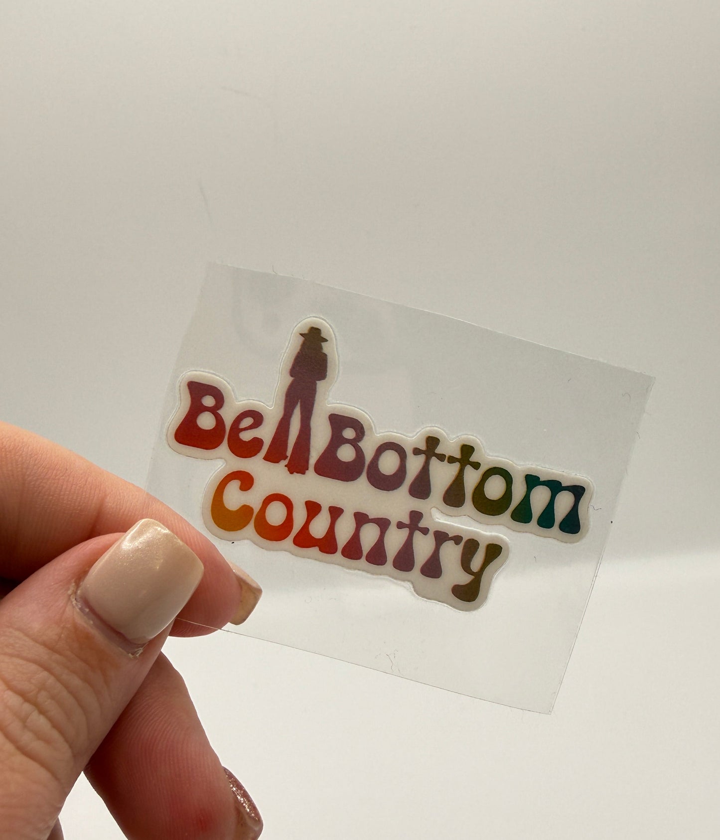 Bell Bottom Country UV DTF Sticker