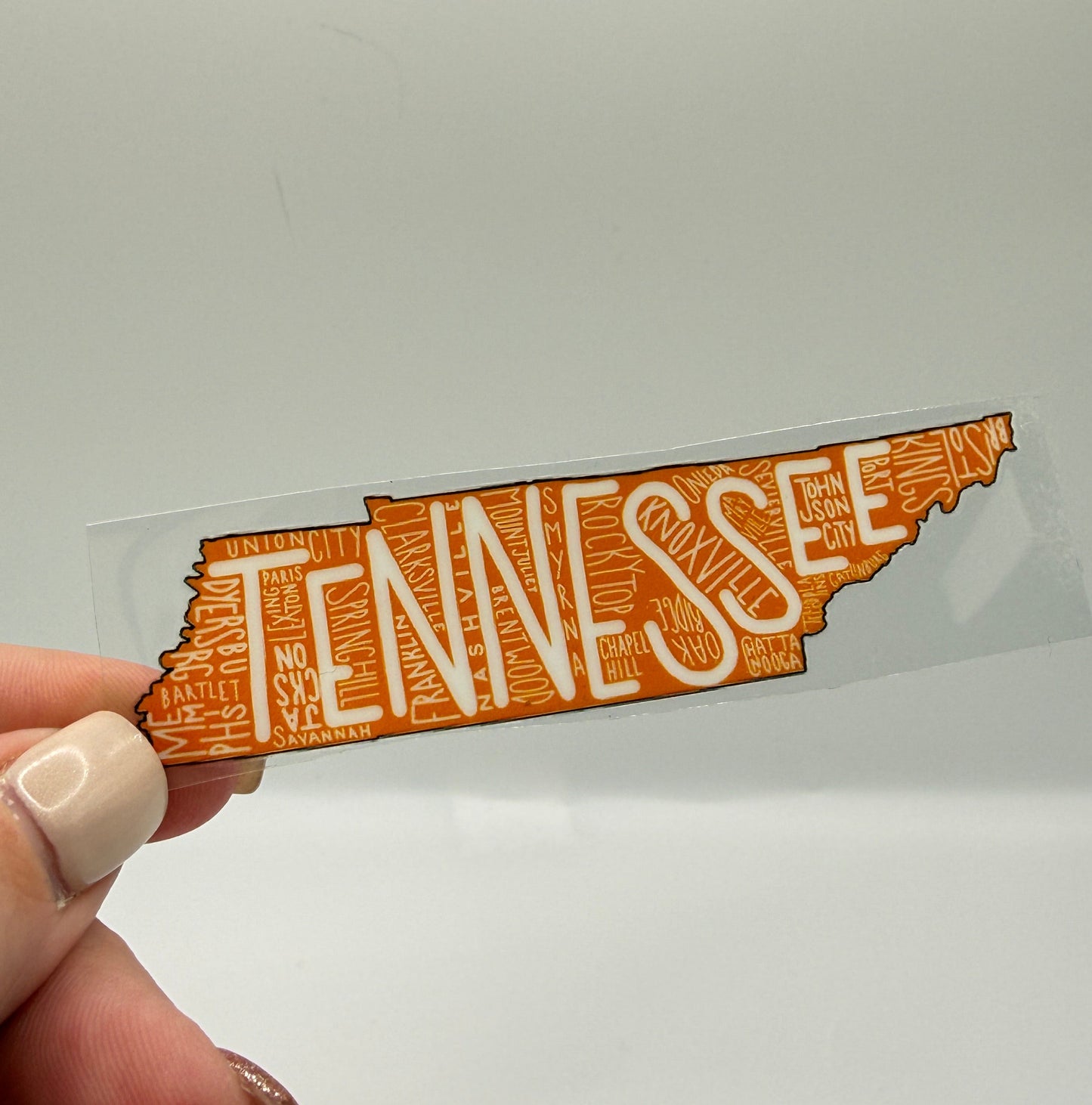 TN Cities UV DTF Sticker