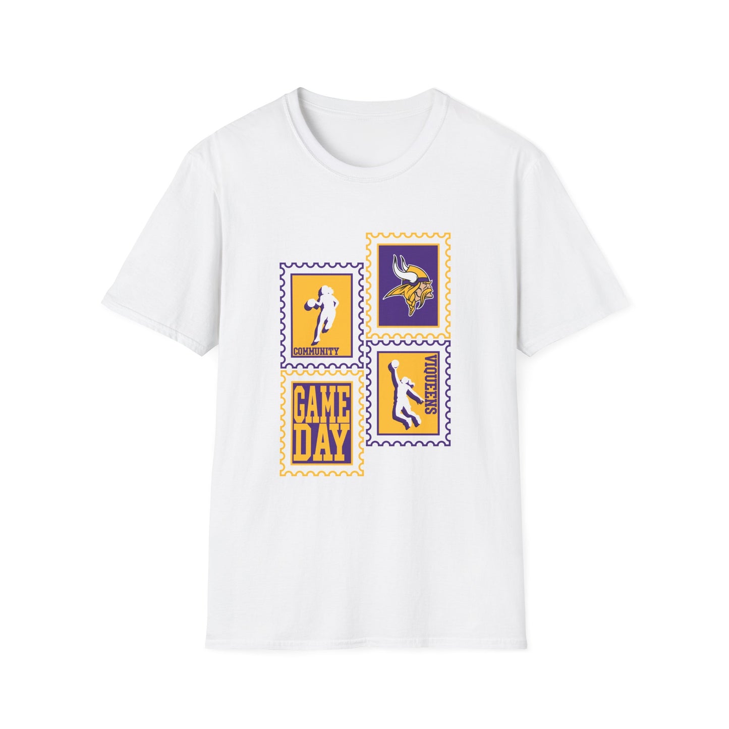 Viqueens Community Basketball Stamps Apparel