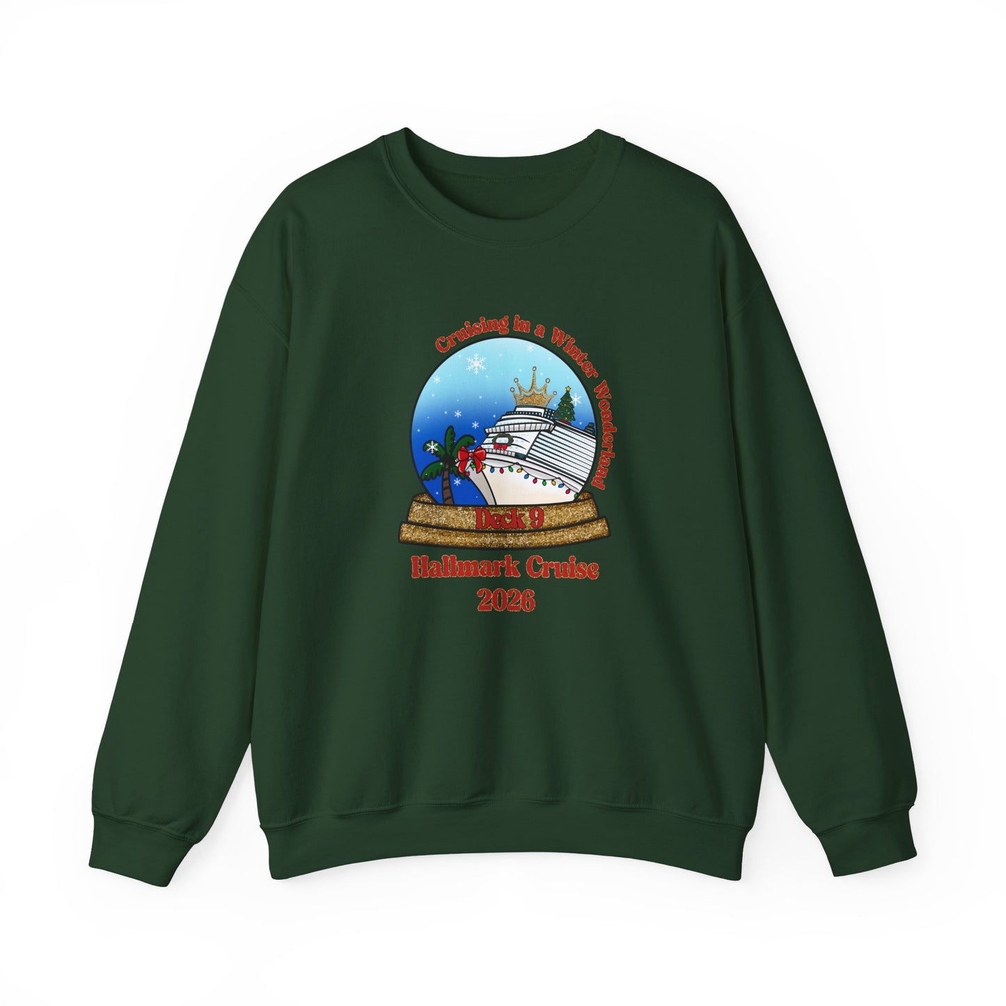 HM Cruising in a Winter Wonderland Deck 9 Crewneck