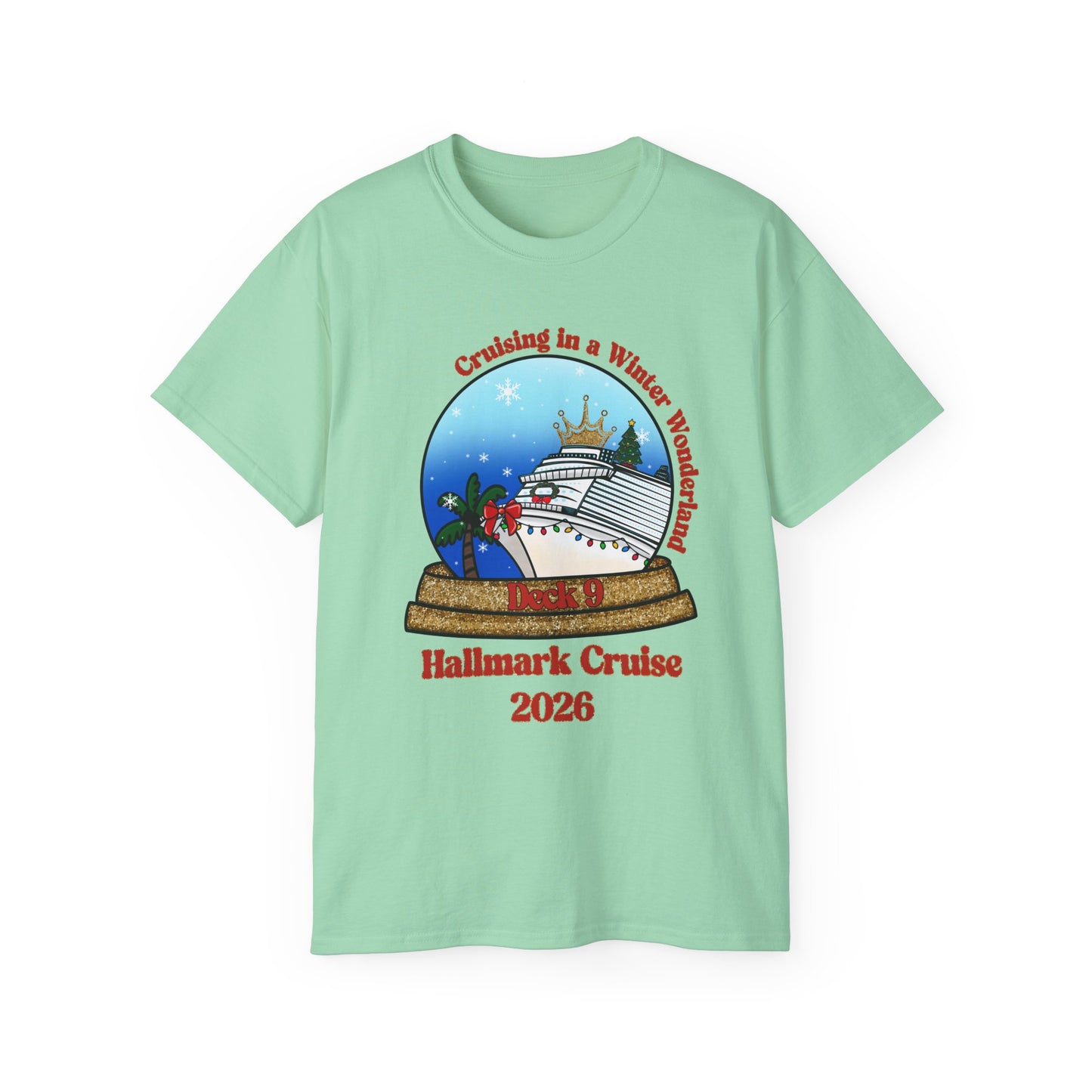 HM Cruising in a Winter Wonderland Deck 9 T-SHIRT