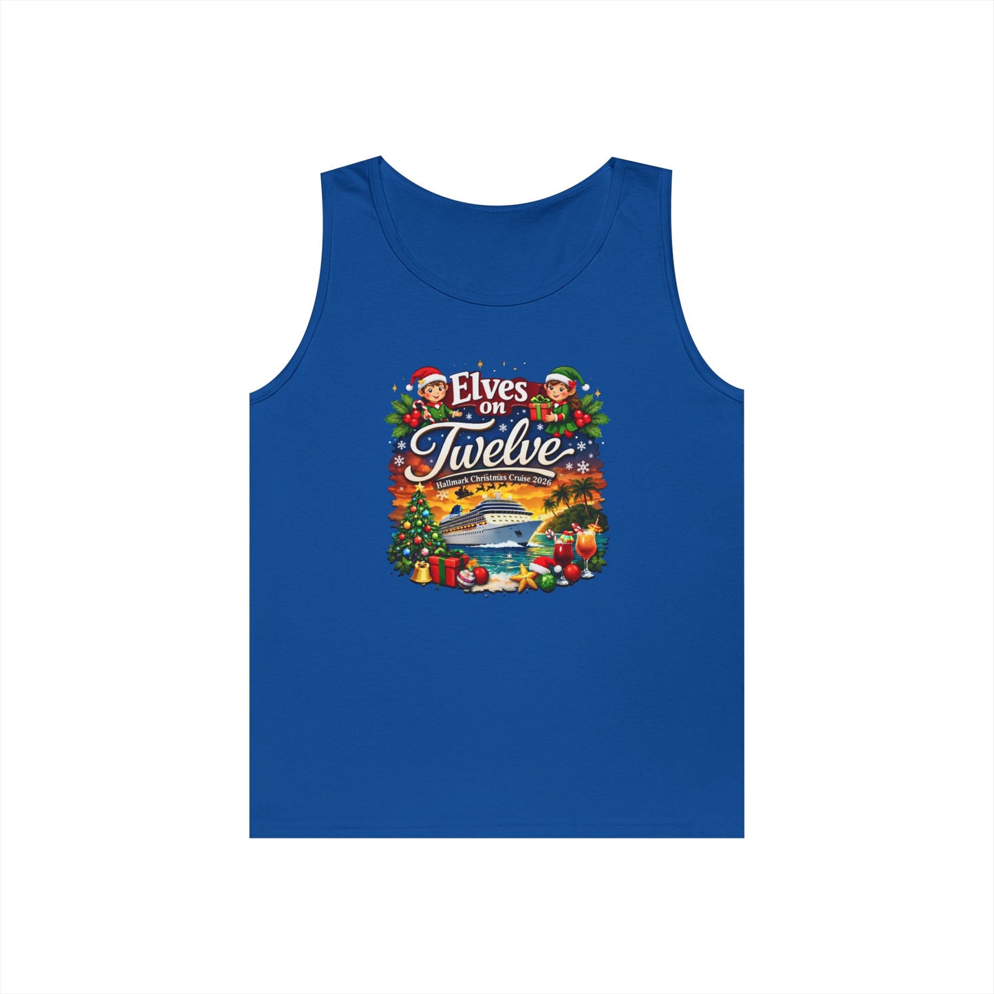 ELVES ON 12 HM CRUISE TANK TOPS