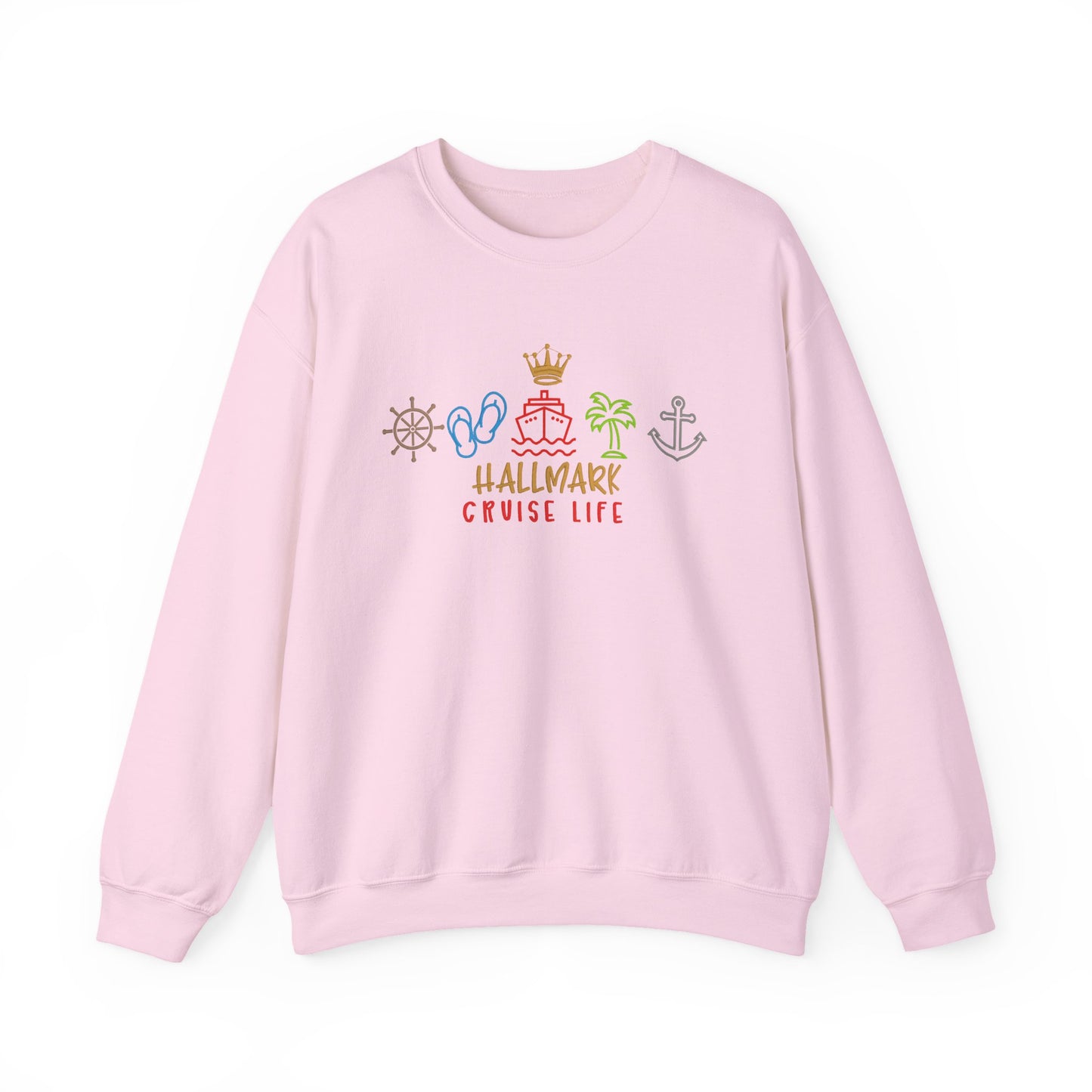 HM Cruise Life Embroidery Sweatshirt