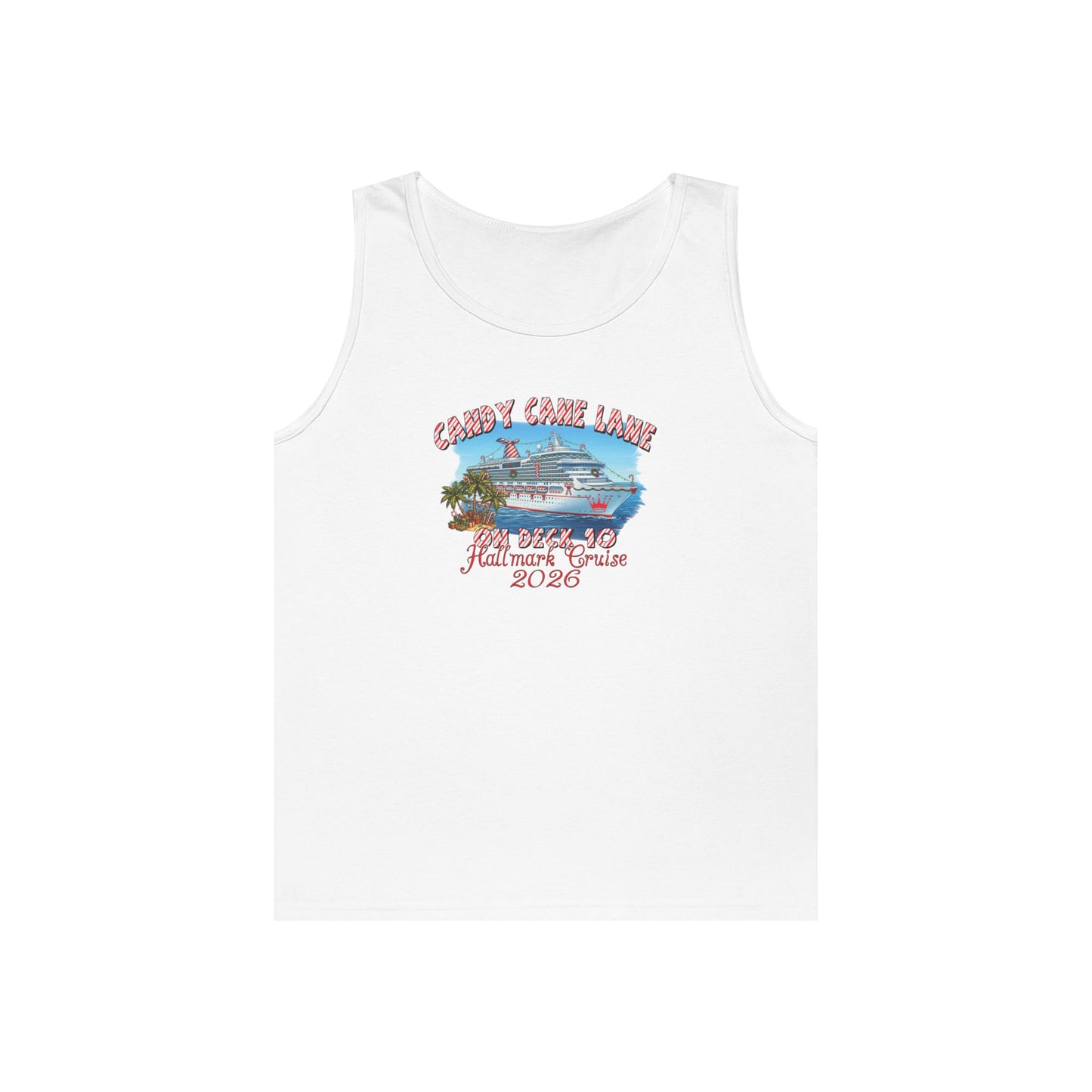 Candy Cane Lane on Deck 10 HM Cruise Tank