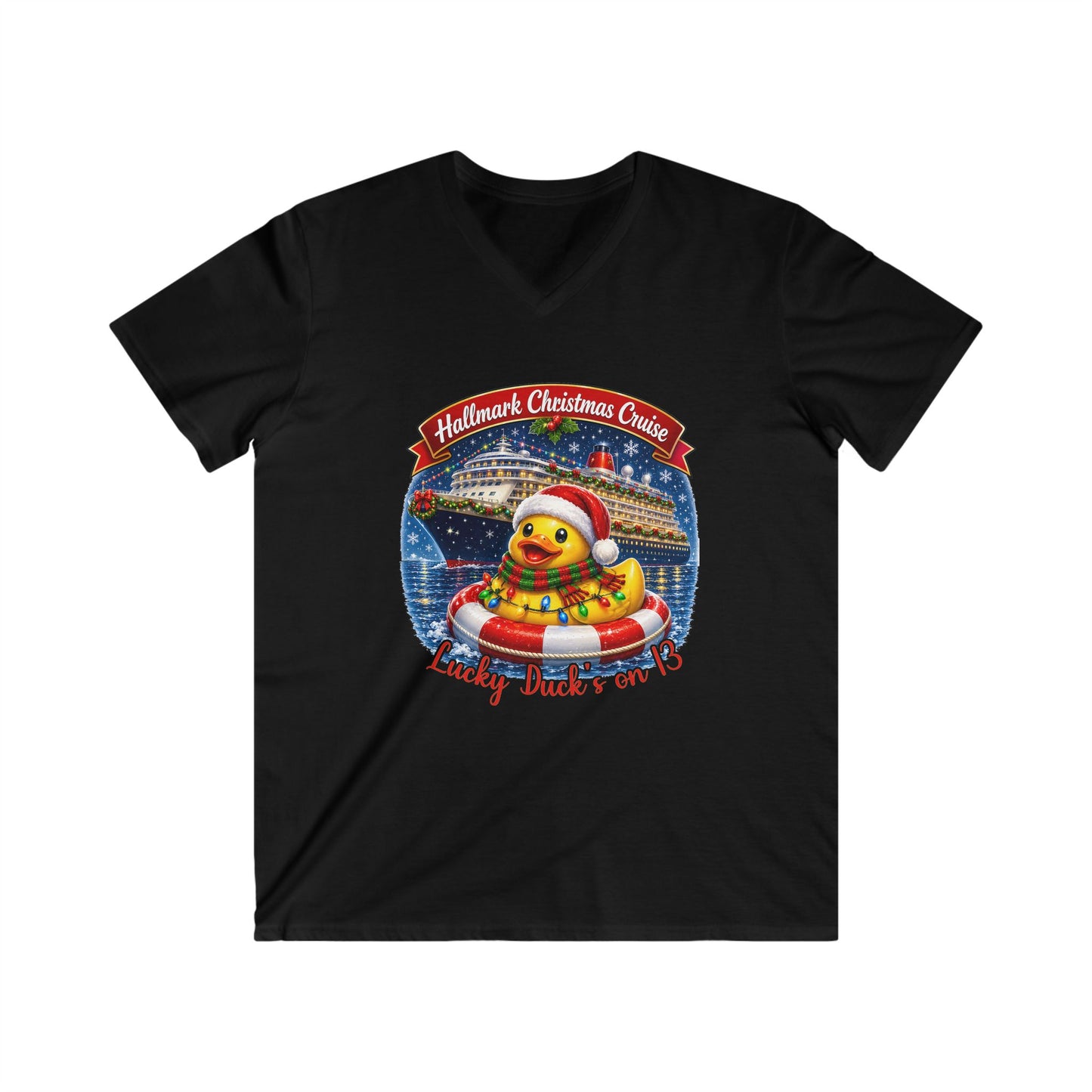 HM LUCKY DUCK'S ON 13 V-NECK