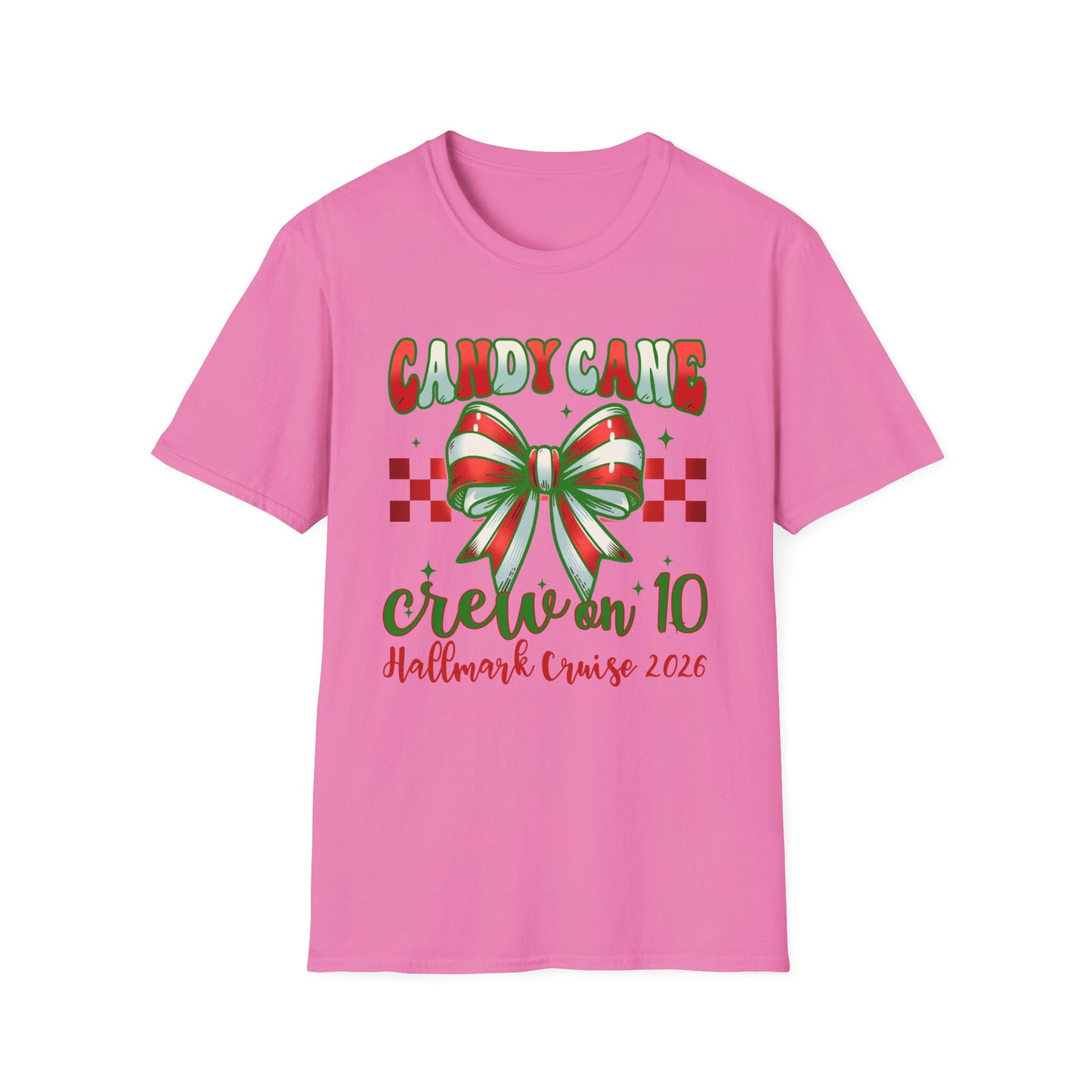 Candy Cane Crew on 10 HM Cruise T-SHIRT
