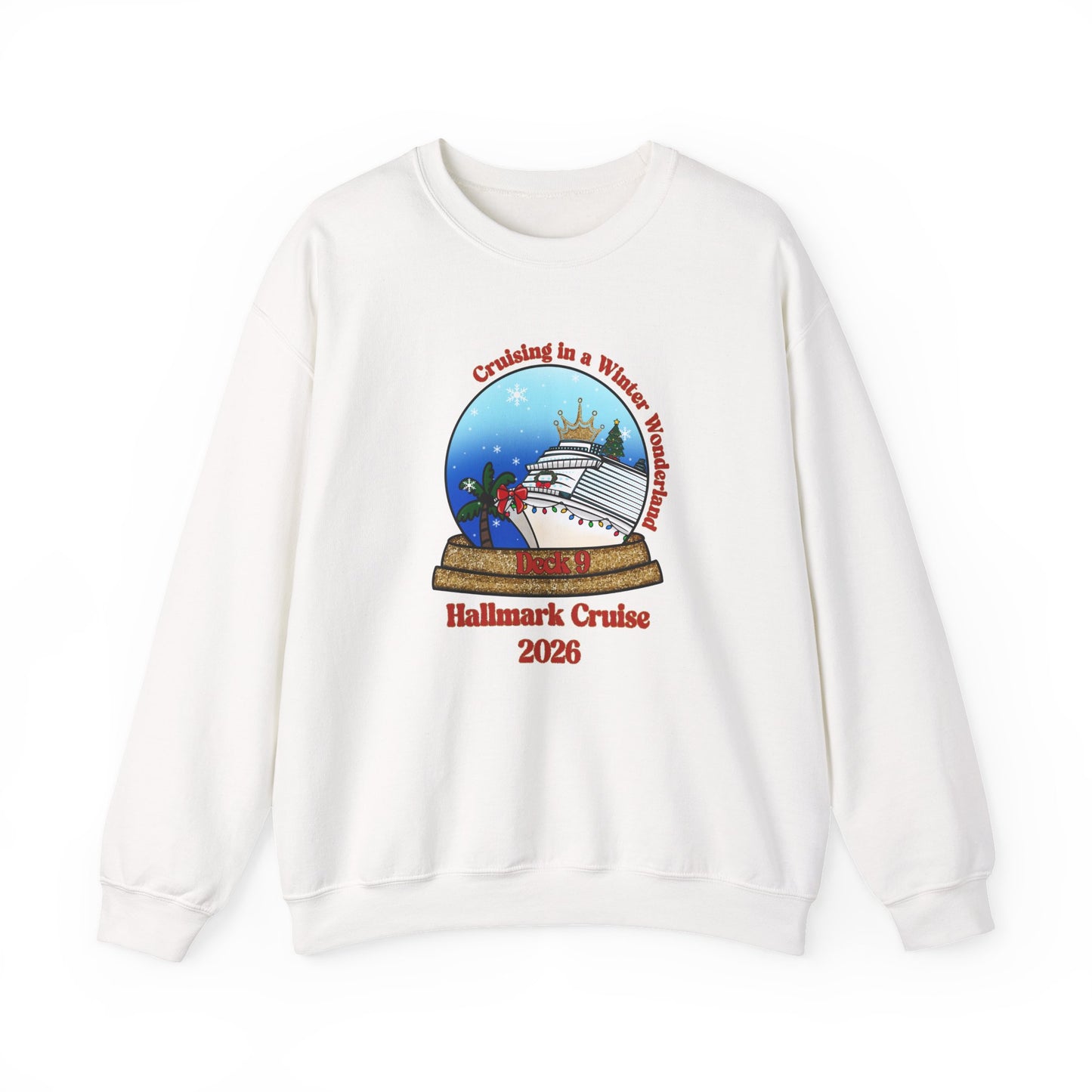 HM Cruising in a Winter Wonderland Deck 9 Crewneck