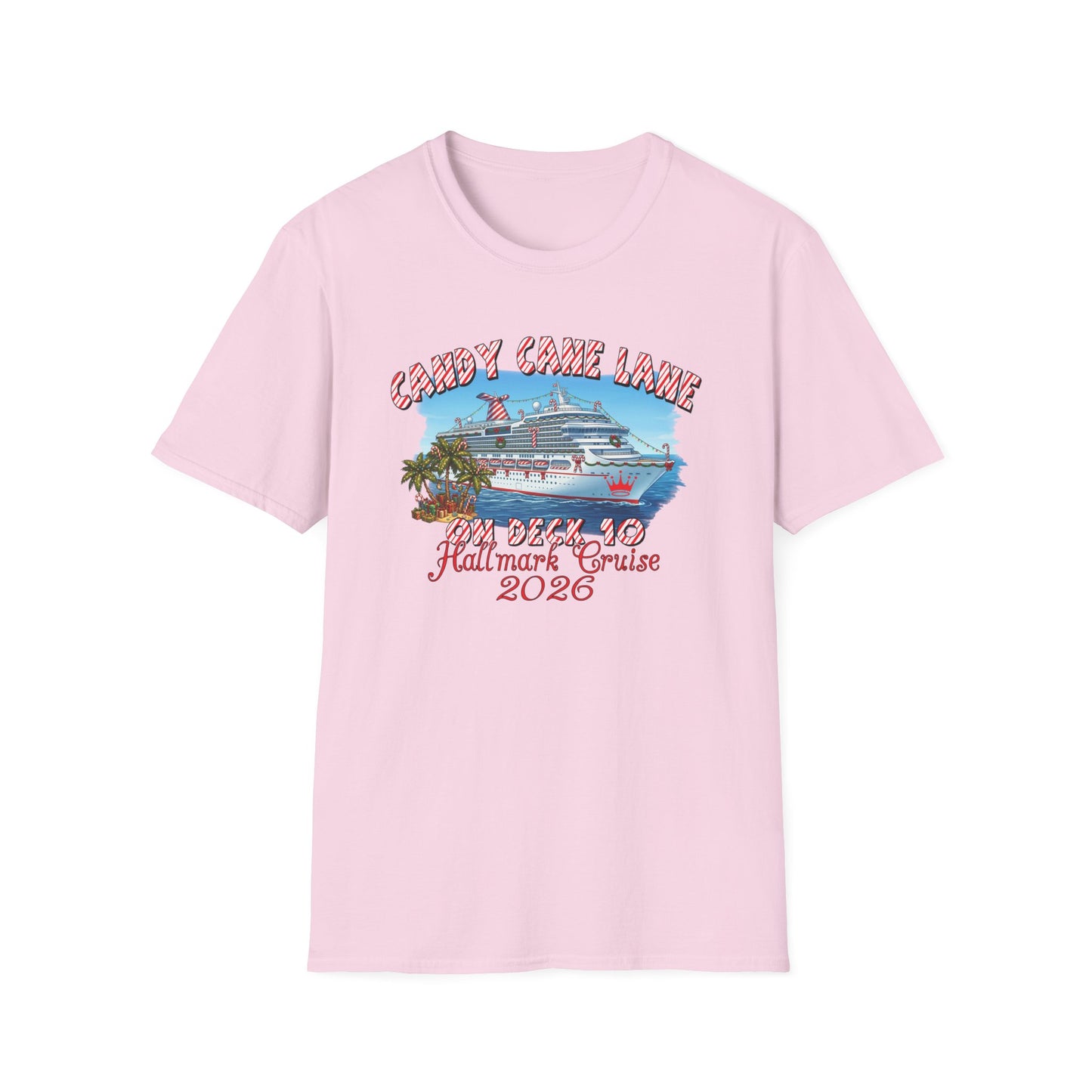 Candy Cane Lane on Deck 10 HM Cruise Tee