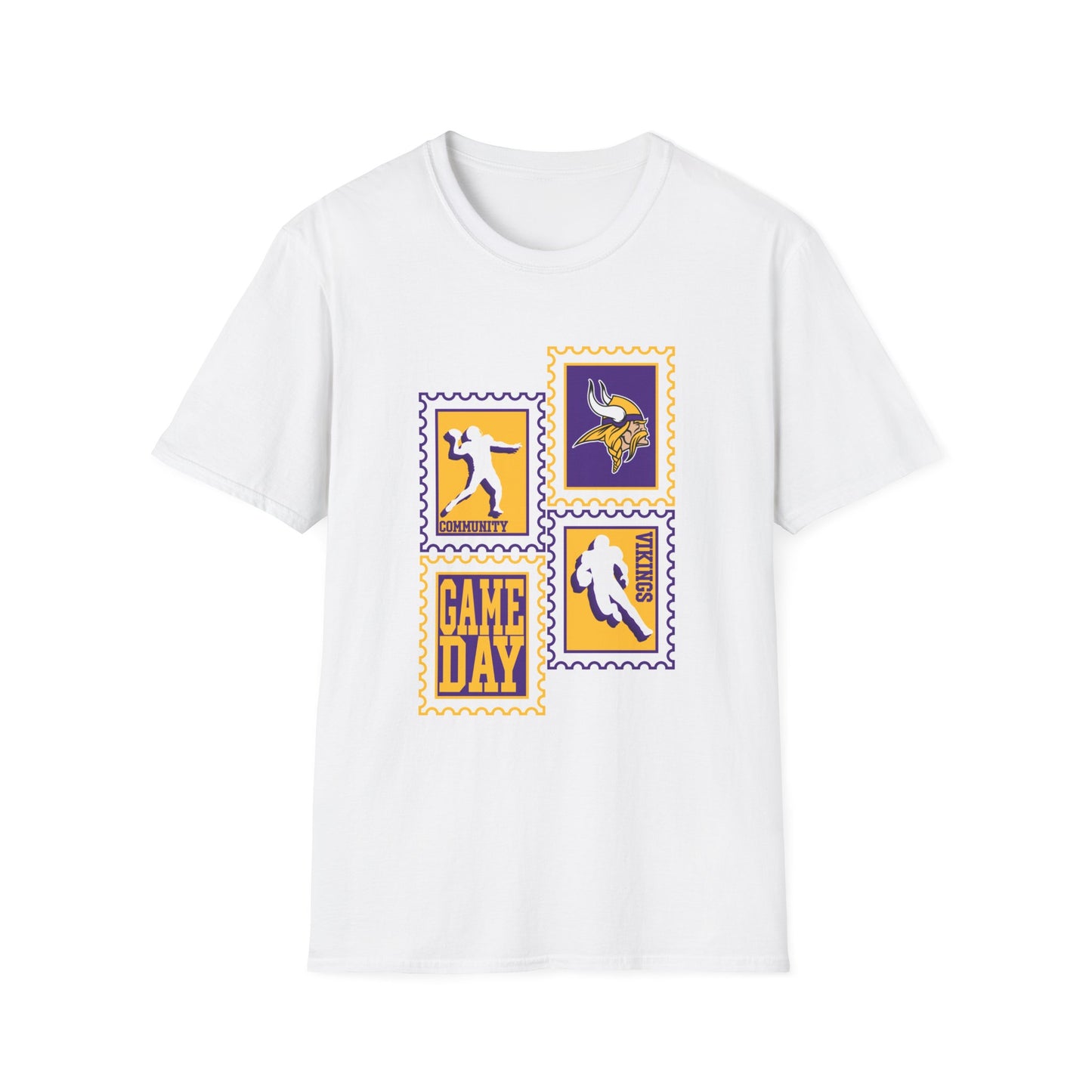 Vikings Community Football Stamps Apparel