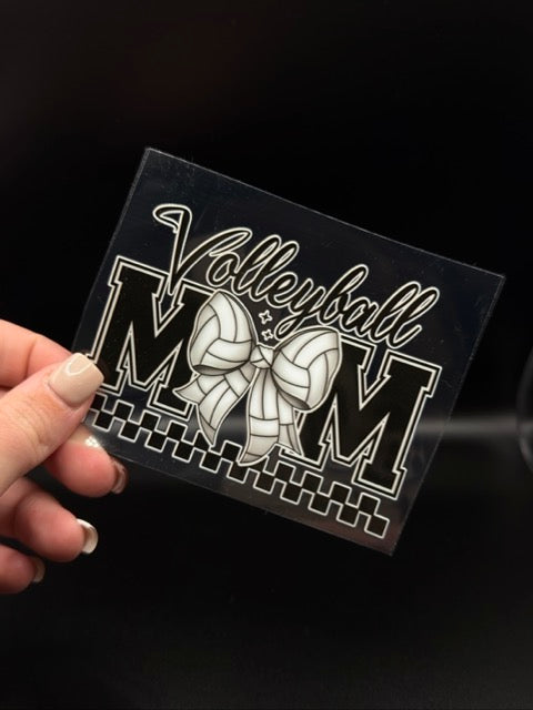 Sports Mom UV DTF Sticker