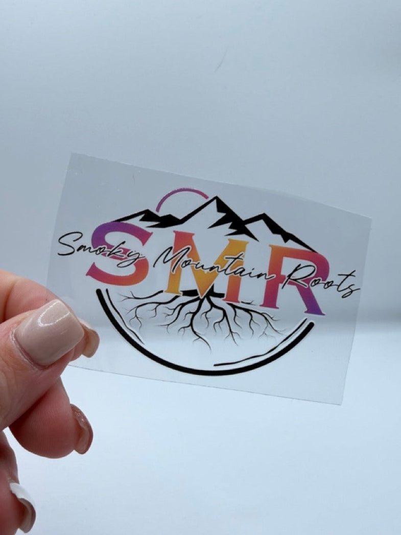 SMR Logo UV DTF Stickers