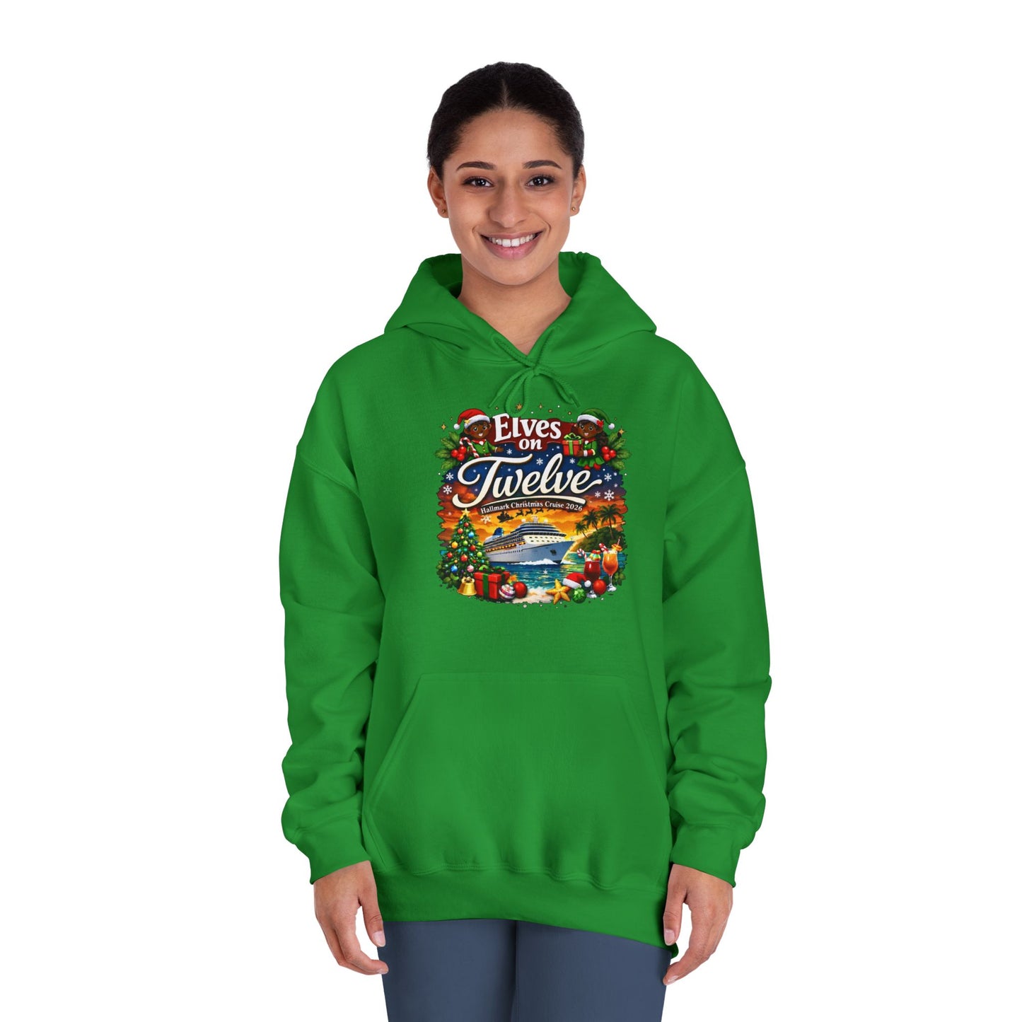 ELVES ON TWELVE HM CRUISE HOODIE