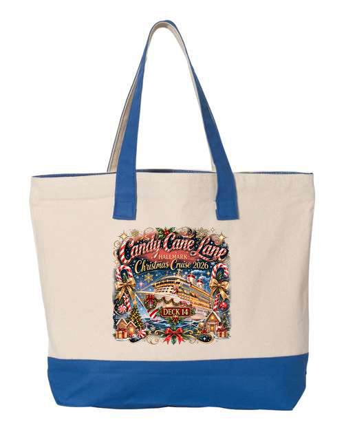 HM Candy Cane Lane Deck 14 TOTE BAGS