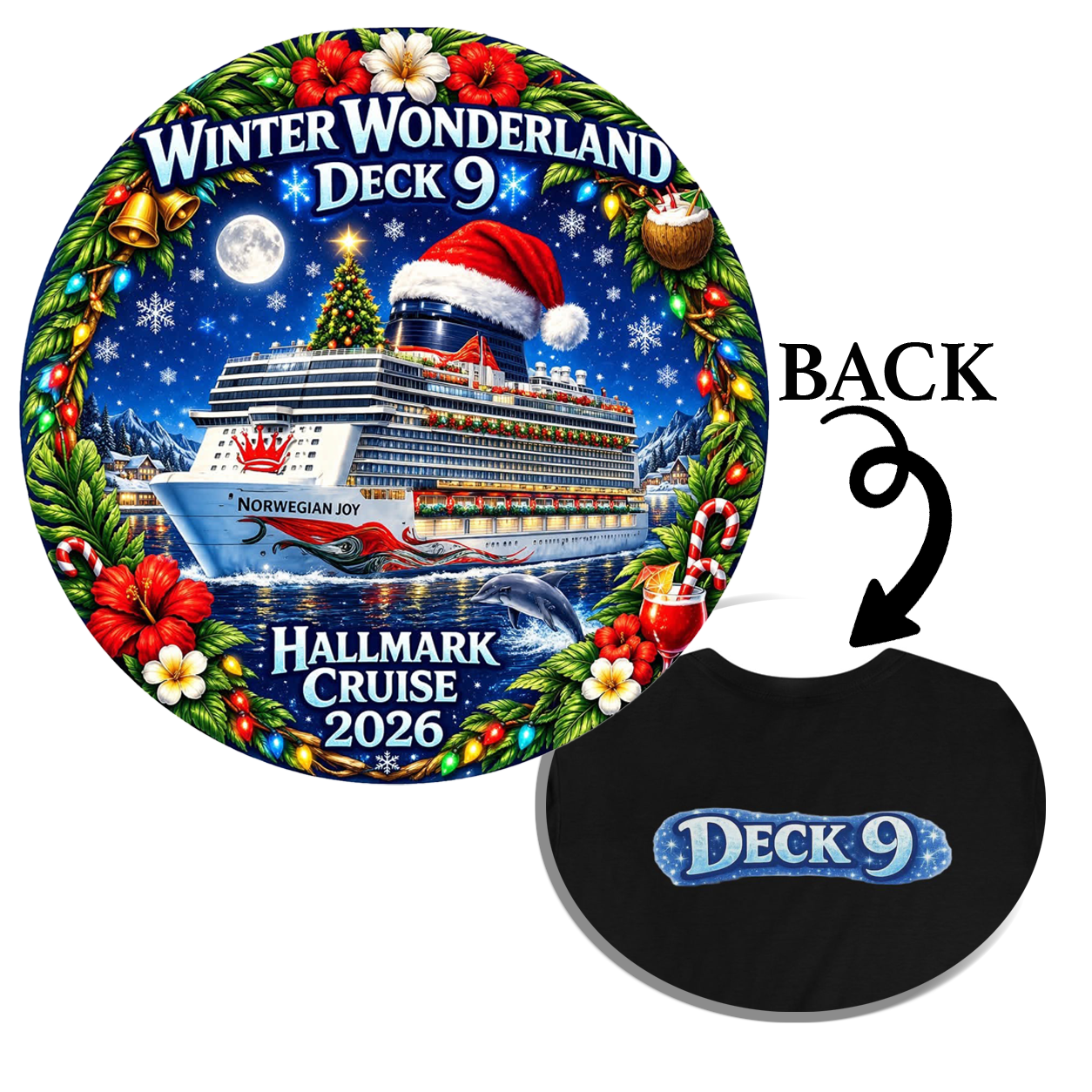 HM Winter Wonderland Deck 9 T-shirts