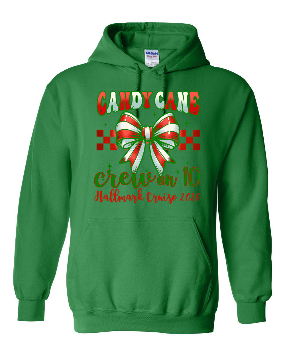Candy Cane Crew on 10 HM Cruise Hoodie