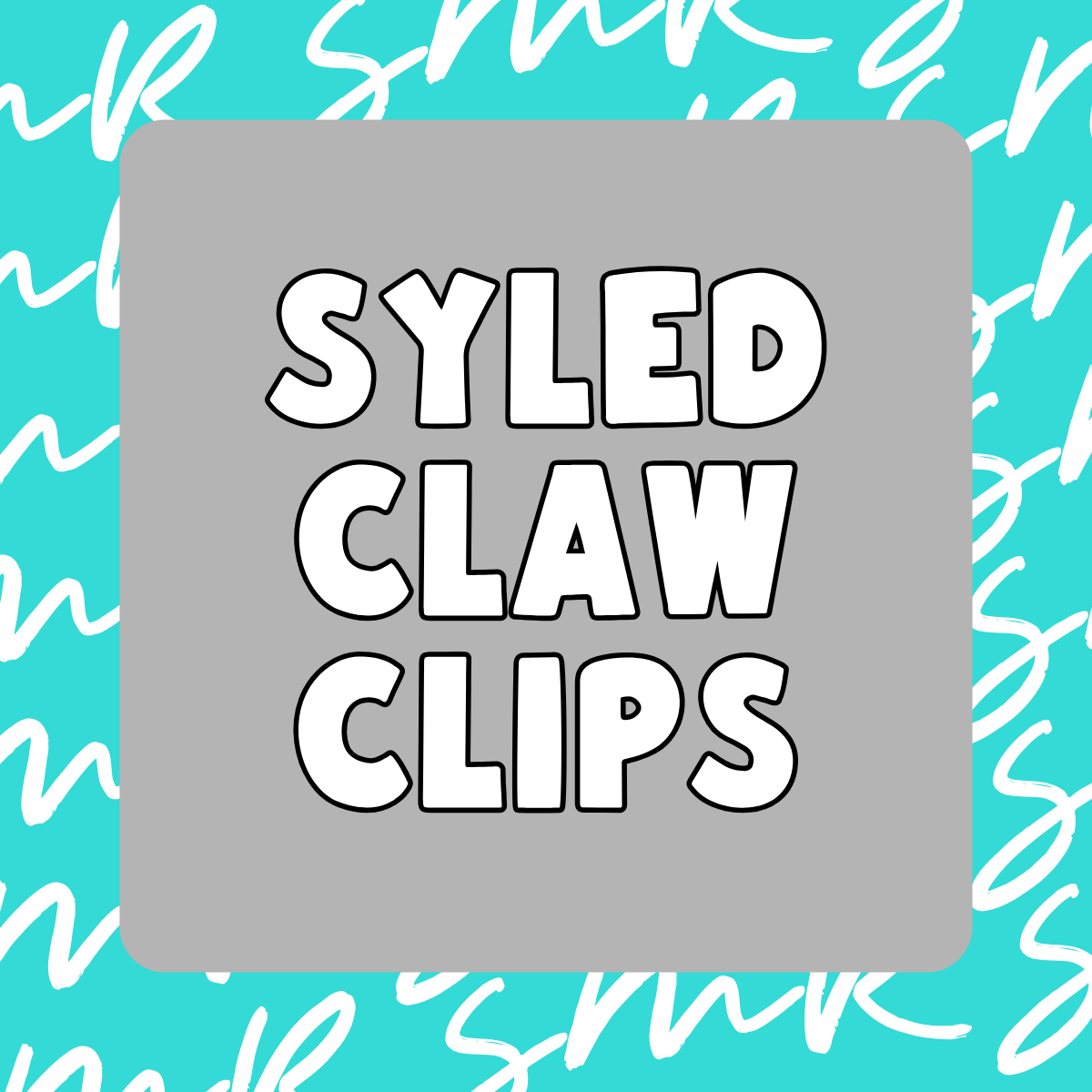 Styled Claw Clips