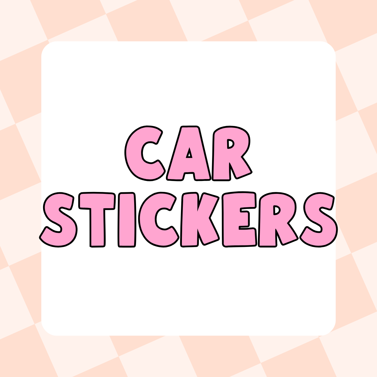 CAR STICKERS
