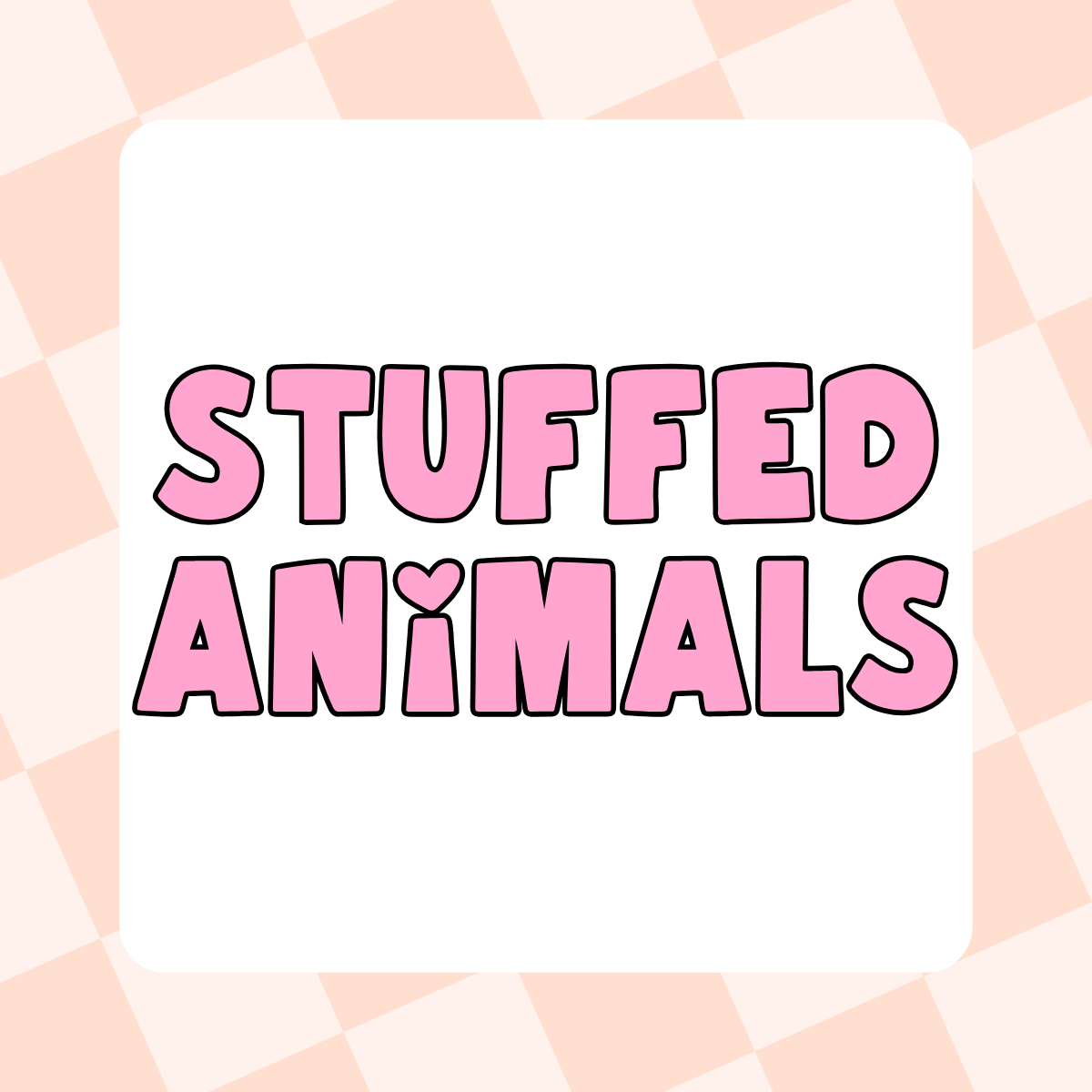 Embroidery Stuffed Animals