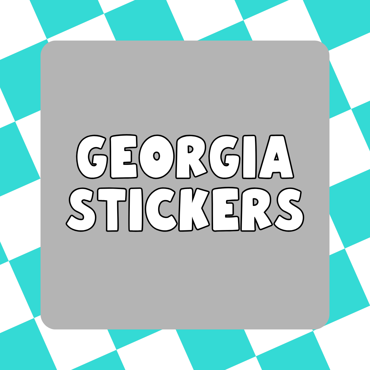 Georgia Stickers – Smoky Mountain Roots