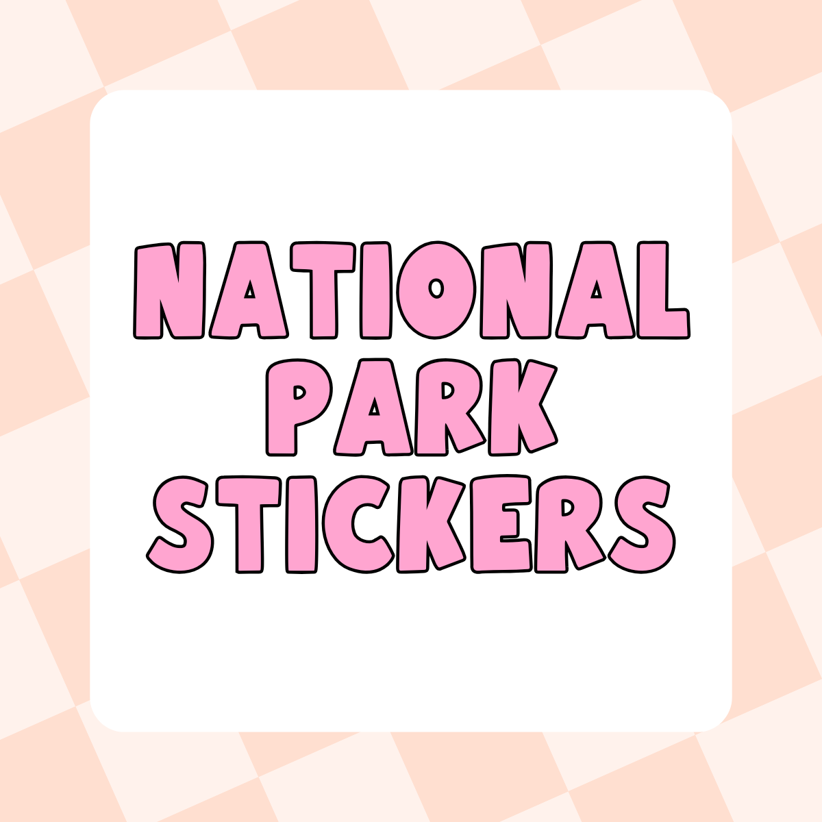 National Park Stickers
