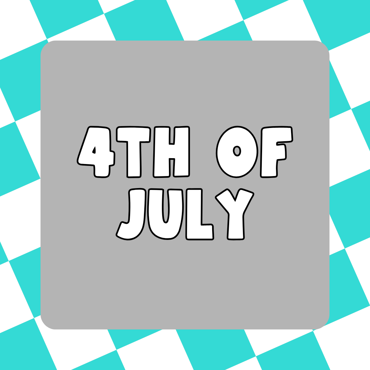 Embroidery 4th of July