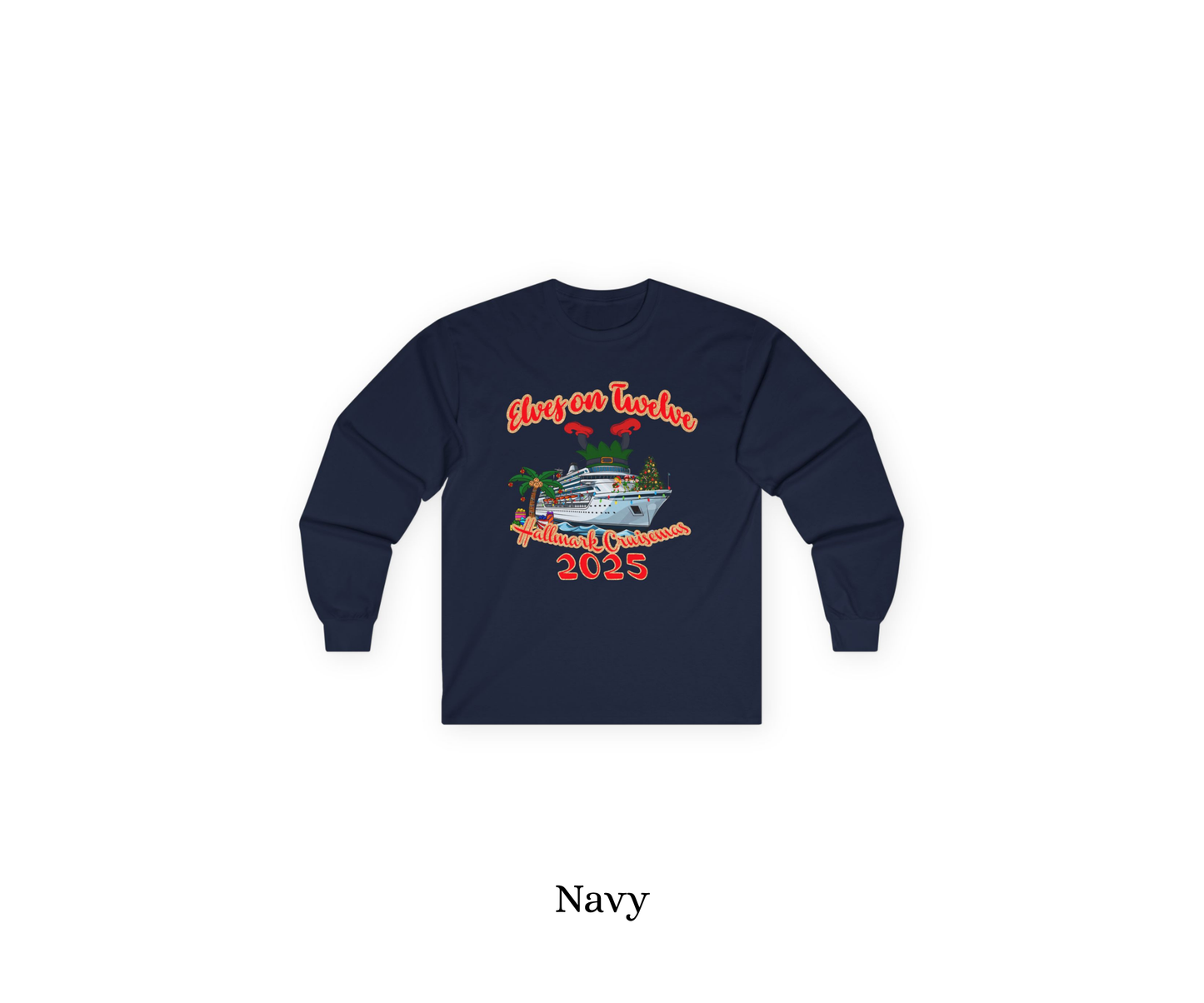 Elves on 12 Cruise Longsleeve