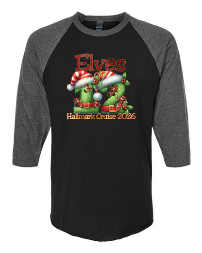 ELVES ON 12 HM CRUISE RAGLAN TEE