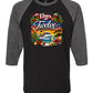 ELVES ON TWELVE HM CRUSE RAGLAN TEE
