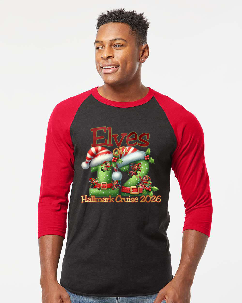 ELVES ON 12 HM CRUISE RAGLAN TEE