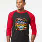 ELVES ON TWELVE HM CRUSE RAGLAN TEE