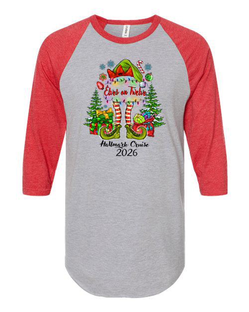 ELVES ON 12 ELF HM CRUISE RAGLAN TEE