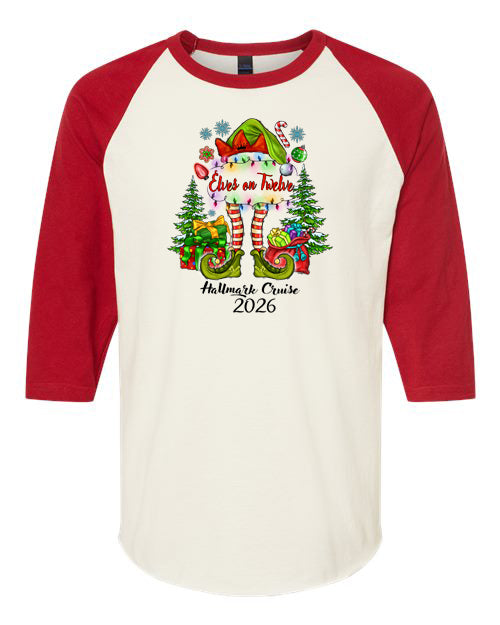 ELVES ON 12 ELF HM CRUISE RAGLAN TEE