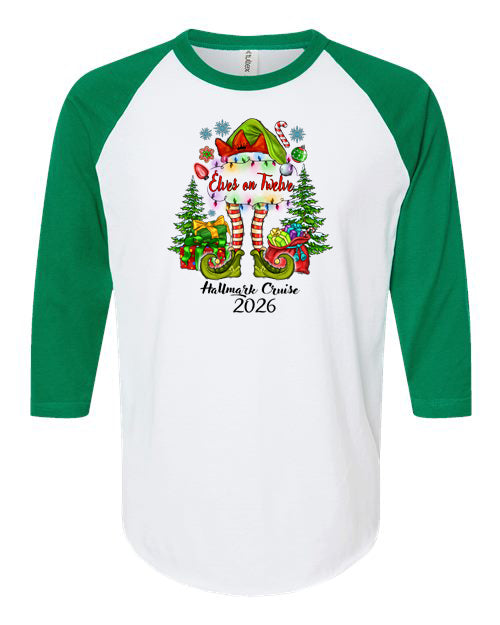 ELVES ON 12 ELF HM CRUISE RAGLAN TEE