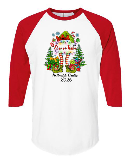 ELVES ON 12 ELF HM CRUISE RAGLAN TEE