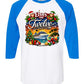 ELVES ON TWELVE HM CRUSE RAGLAN TEE