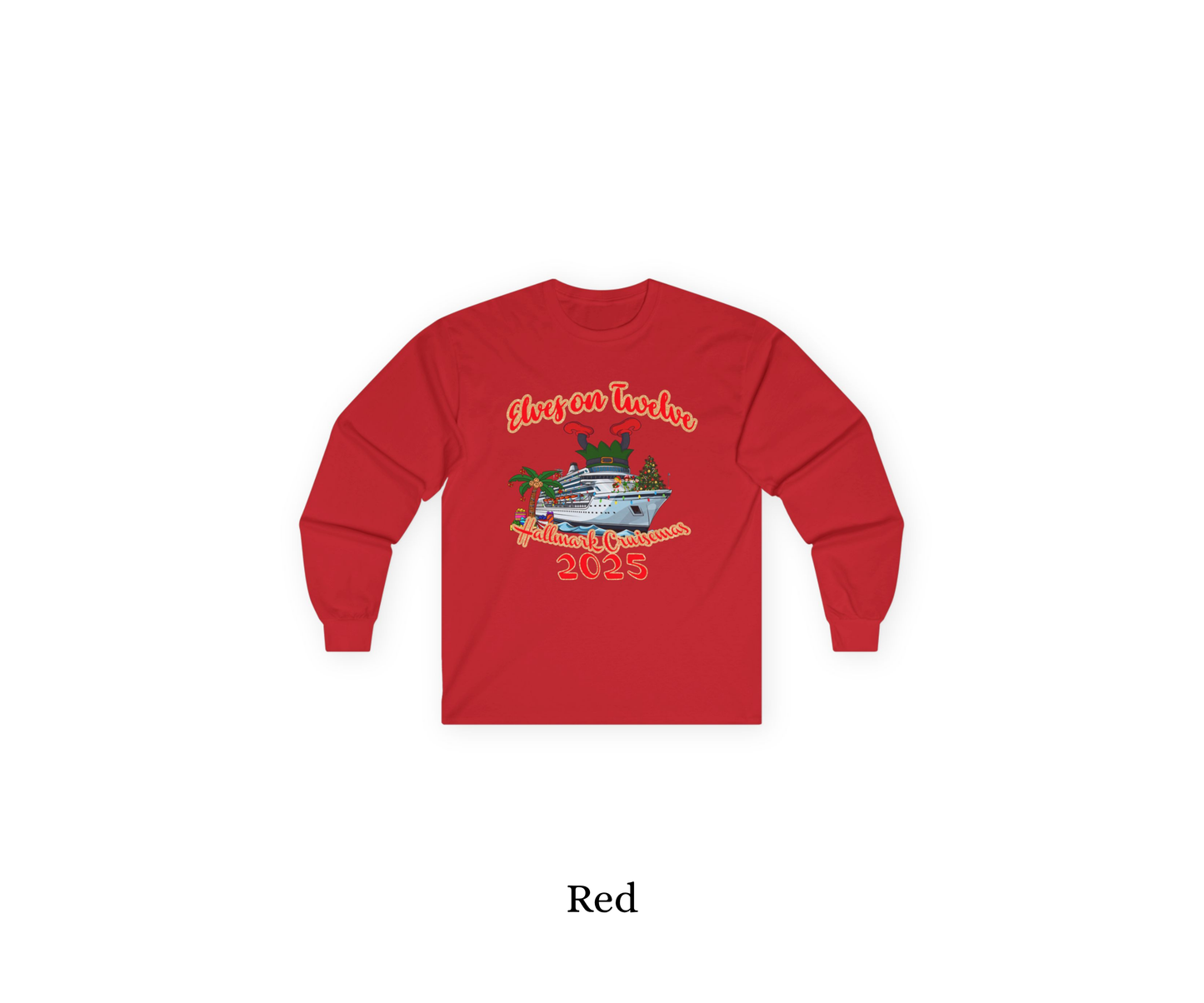 Elves on 12 Cruise Longsleeve