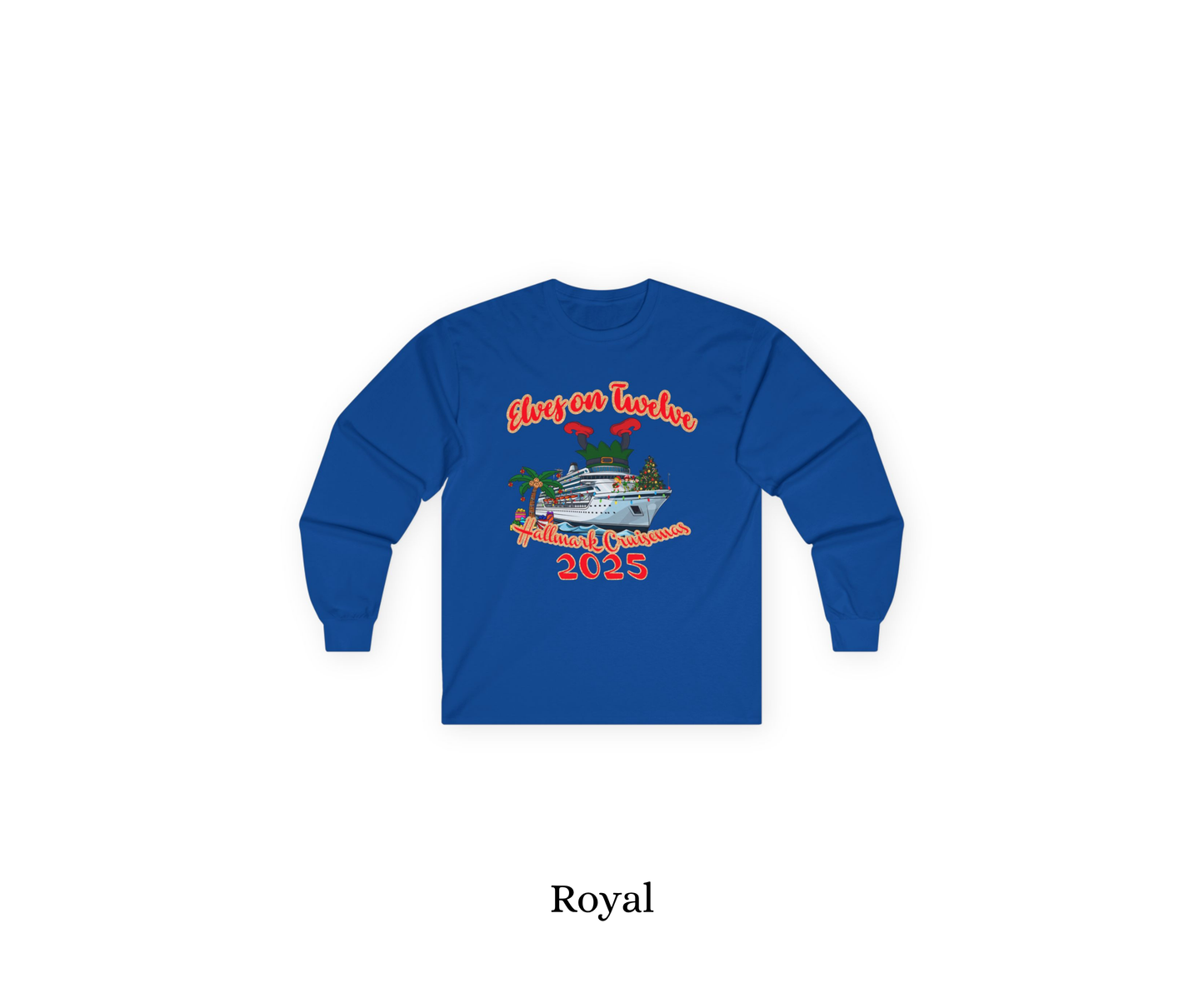 Elves on 12 Cruise Longsleeve