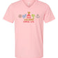 HM Cruise Life Embroidery V-Neck
