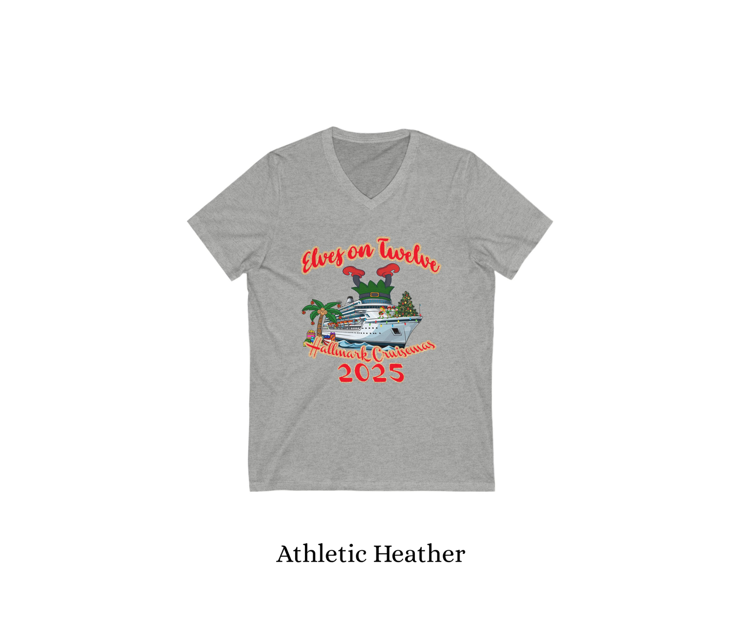 Elves on 12 Cruise V-Neck