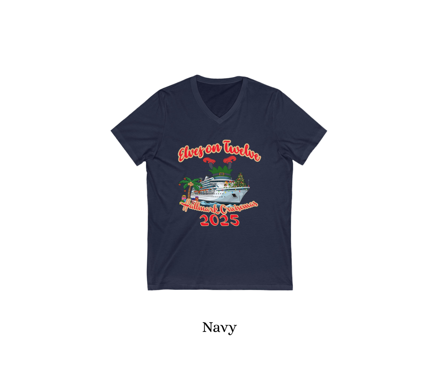 Elves on 12 Cruise V-Neck