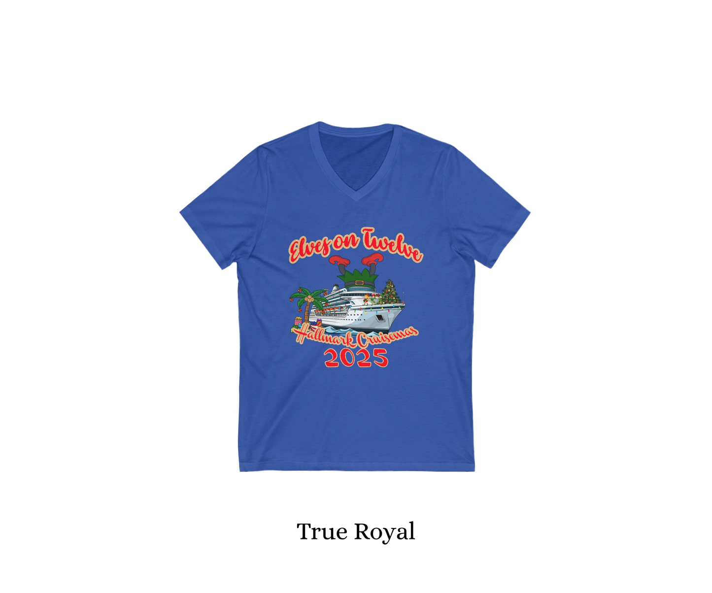 Elves on 12 Cruise V-Neck